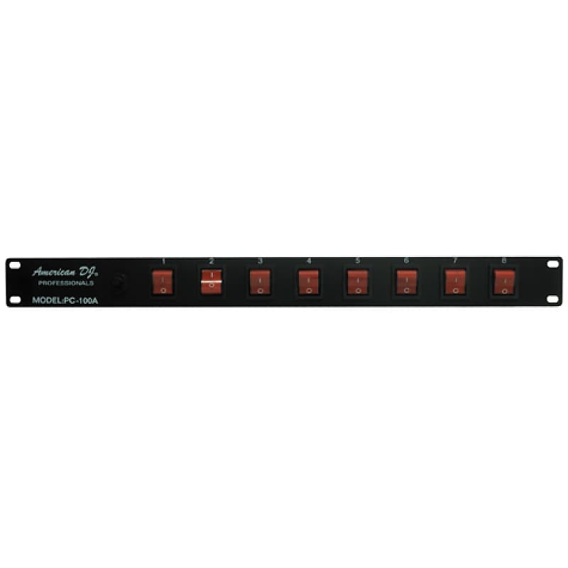 ADJ PC 100A AC Power Strip  			