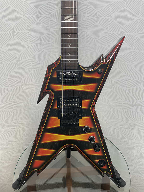 Dean Razorback Dimebag Floyd Bumblebee Firefly #00050 w/ | Reverb