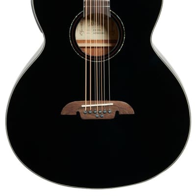 Alvarez ABT60CE8 Artist Series 8-String Baritone Acoustic Electric Guitar Black image 3