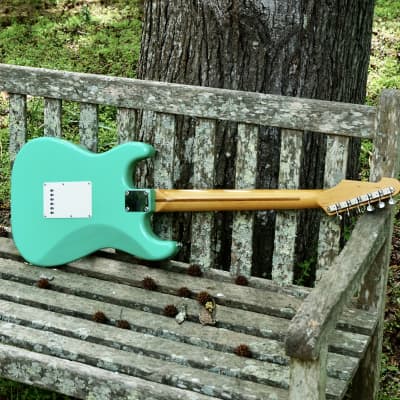 ESP Vintage Series SEV-57 S-Type '57 Reissue 1994 Seafoam Green