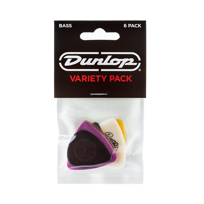 Dunlop Bass Pick Variety Pack, 6 Picks image 1
