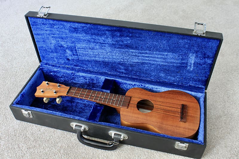 Old Kamaka HF1 Koa Soprano Ukulele Late 80's Early 90's W/ Reverb