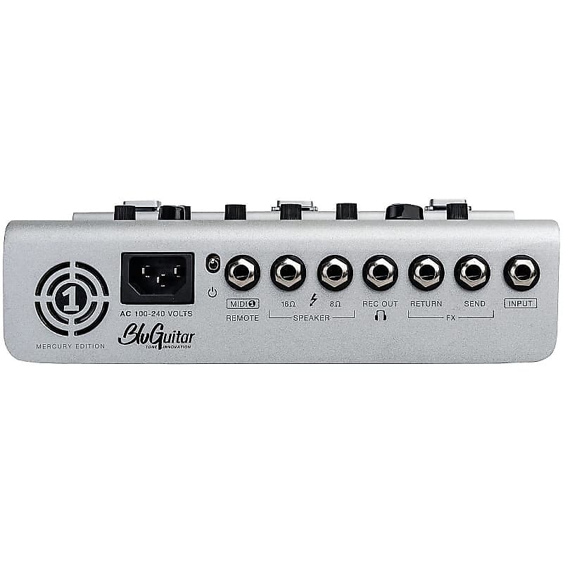 BluGuitar Amp1 Mercury Edition 100-Watt Nanotube Pedalboard