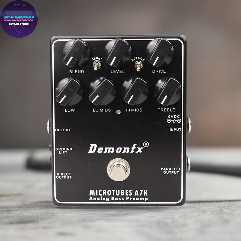 Demon FX DemonFx A7K Overdrive Electric Bass Clone Pedal | Reverb