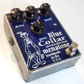 初期ロットMENATONE BlueCollar overdrive 初期ロットMENATONE