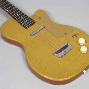 Silvertone 1357 Danelectro Model C 1956 Ginger and Tan with Original Case image 10