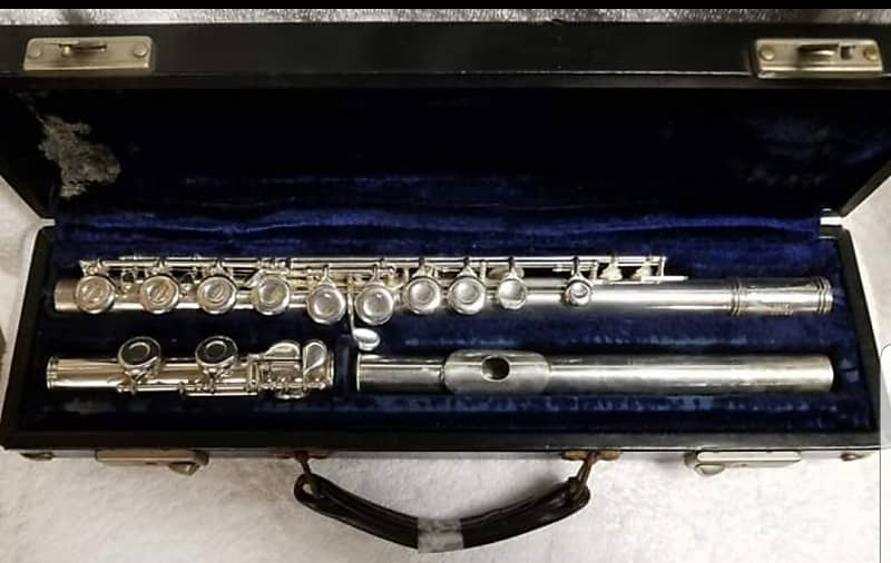 Gemeinhardt Flute 1980s Solid Silver | Reverb