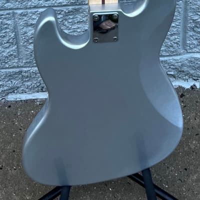GAMMA Custom Bass Guitar J23-04, 4-String Beta Model, QuickSilver Metallic image 11
