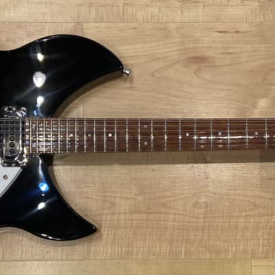 Rickenbacker 330/12 JetGlo 12-String 24-Fret Electric Guitar Black image 3