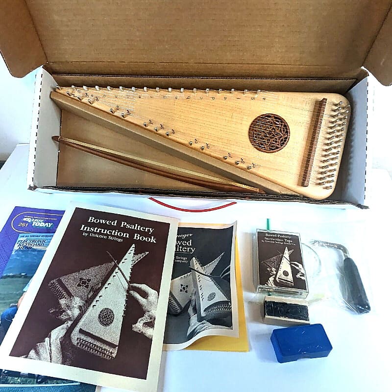 Unicorn Strings Folk Bowed Psaltery Hammered Dulcimer Model Reverb
