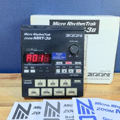 [Excellent] Zoom MRT-3 Micro RhythmTrak Black w/ Original Box