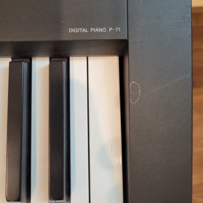 Yamaha P71 with Stand, Bench and Sustain Pedal image 2