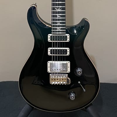 PRS Studio Black with Flame Maple Binding | Reverb