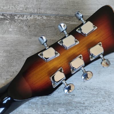 1960's Morales Japan (Mosrite) Ventures Offset Guitar (Vintage Sunburst) image 16