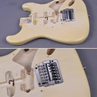 1979 Vintage Fender Stratocaster STRAT Body ~Transparent Blonde~ Ash USA 1970s Kahler image 18