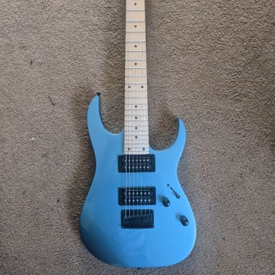 Guitarra Eléctrica de 7 Cuerdas Ibanez Gio Series Grg7221M Azul