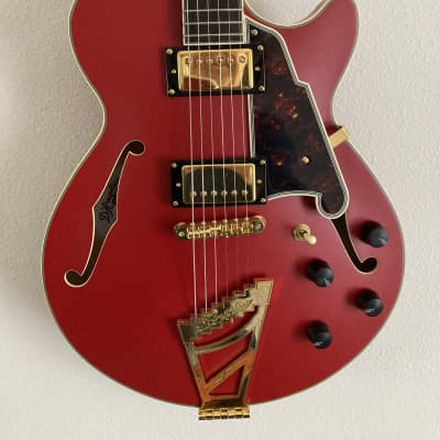 D'Angelico Deluxe SS - Matte Red image 1