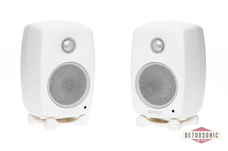 Genelec 6010A Active Monitor Pair White