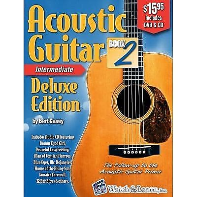 Acoustic Guitar Book 2 Deluxe Edition - Intermediate (w/ DVD, CDs, &  Digital Access)