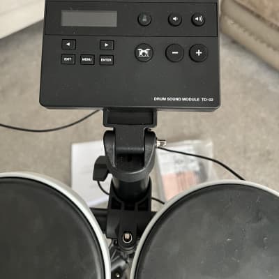 Roland TD-02K V-Drum Kit 2023 - Present - Black image 2