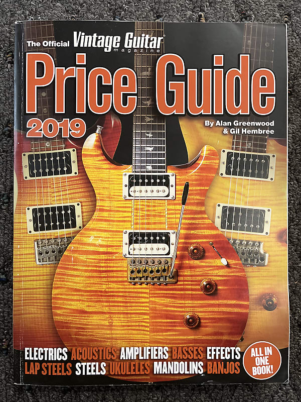 The Official Vintage Guitar Magazine Price Guide By Alan Reverb Uk 