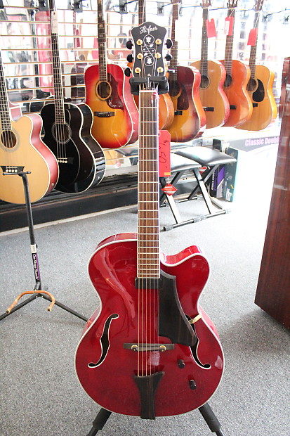 Immagine Hofner HCT-J17 2008 Acoustic-Electric Red - 1