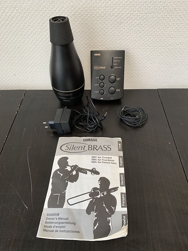 Yamaha silent brass trombone PM5 + SB7 Reverb UK