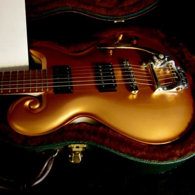 Pawar Turn Of The Century “Stage”  1999 Gold Top.  Namm Prototype. Very Rare. Positive Tone System image 15
