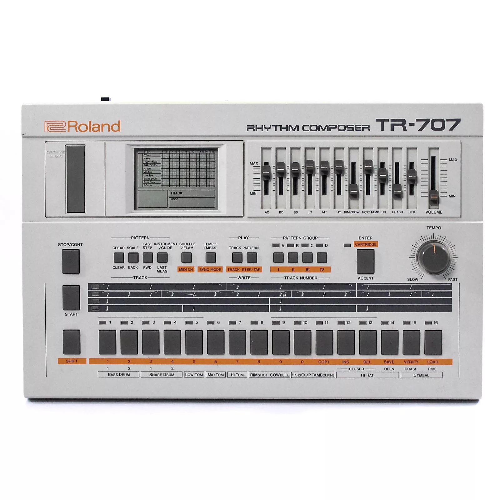 Roland TR-707 Rhythm Composer Drum Machine | Reverb