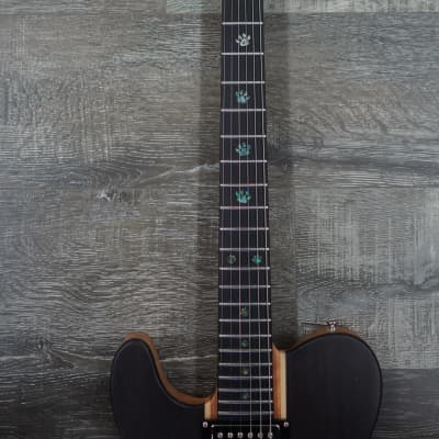 AIO TC1-H B-Stock Left-Handed Electric Guitar - Dark Walnut *Humbucker Neck Pickups 001 image 3