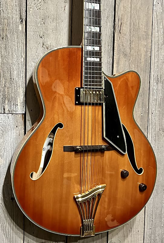 Peerless Monarch オール単板 フルアコ アーチトップ 17インチ Peerless Monarch Full Hollow Body Arch Top Jazz Electric