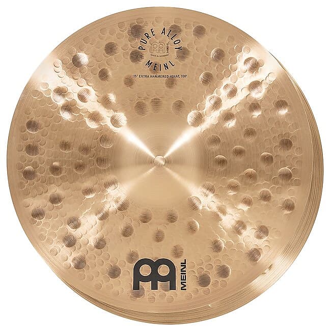 Meinl MEINL PA15EHH Pure Alloy Extra Hammered HiHat 15 Zoll