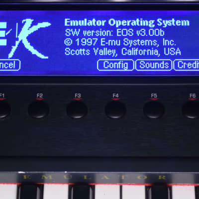 E-mu Systems E4K / E-Synth OLED Negative LCD Display Upgrade by https://Synthesizer.repair