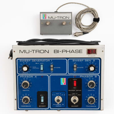 Reverb.com listing, price, conditions, and images for mu-tron-bi-phase