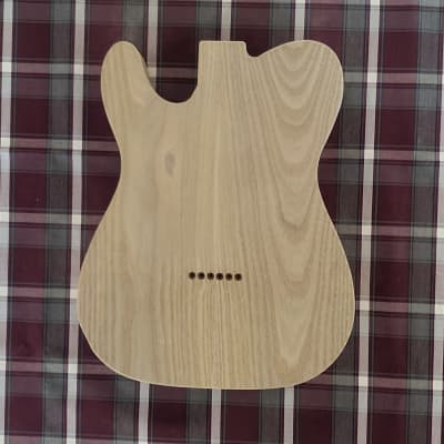 Woodtech Routing - 2 pc Catalpa Double Humbucker Telecaster Body - Unfinished image 2