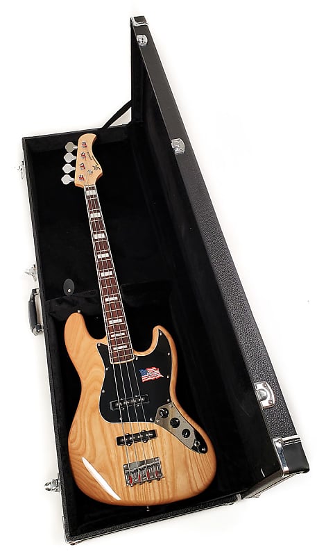 Case for Fender Jazz Bass & Precision Bass Douglas BGC-200 BK image 1