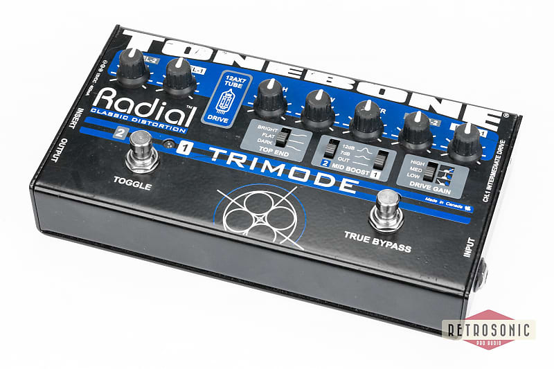 ギター Radial TONEBONE TRIMODE TUBE DISTORTION Radial Tonebone Trimode | Reverb Canada