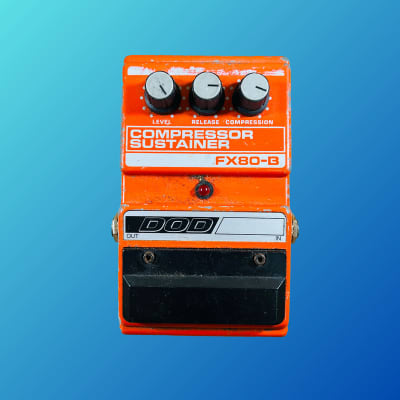 ギター DOD FX80B COMPRESSOR/SUSTAINER  USA DOD FX80B Compressor Sustainer Pedal | Reverb