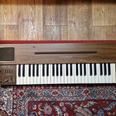 Casio CT-202 Casiotone 49-Key Synthesizer 1980s - Wood