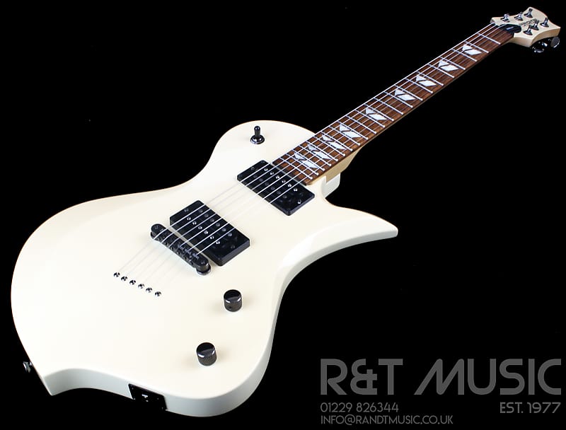 Fernandes Ravelle X Electric Guitar in Ivory | Reverb