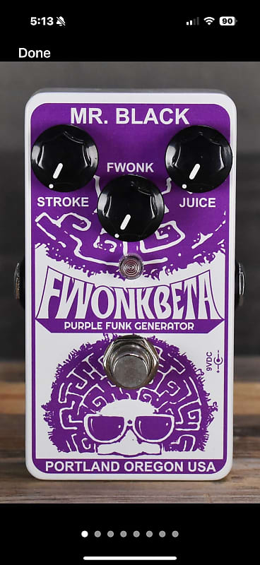 Mr. Black Fwonkbeta エフェクター オートワウ