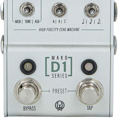 Walrus Audio MAKO Series - D1 High-Fidelity Stereo Delay (OPEN BOX 