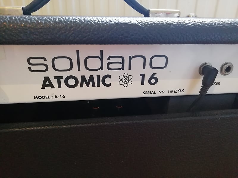 soldano atomic 16 combo