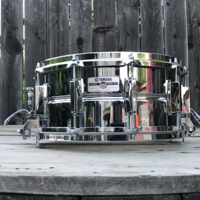 パーカッション・打楽器 YAMAHA STEEL MADE IN JAPAN Yamaha Steel Shell Snare drum made in Japan - YouTube