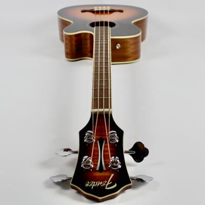 Fender FA-450CE Acoustic/Electric Bass, Laurel Fingerboard - 3-Colour Sunburst 2023 (0971443032) image 5