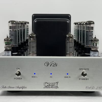 CARY CAD-280-SA V12i Stereo Tube Amplifier image 2