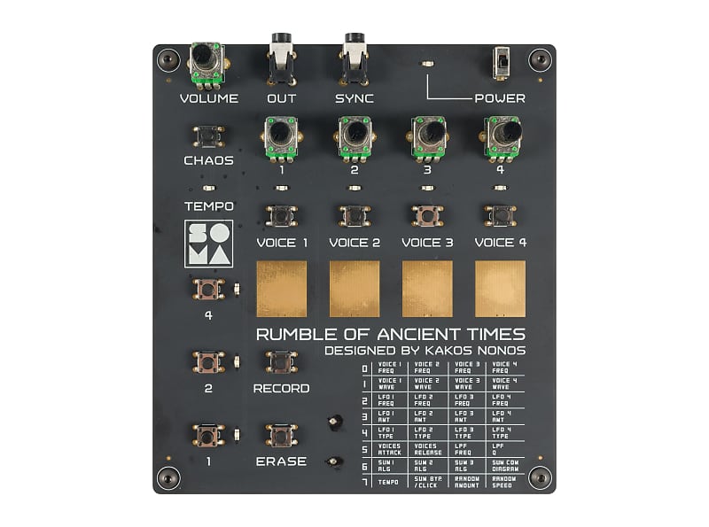 SOMA Laboratory Rumble of Ancient Times 8-Bit Noise | Reverb