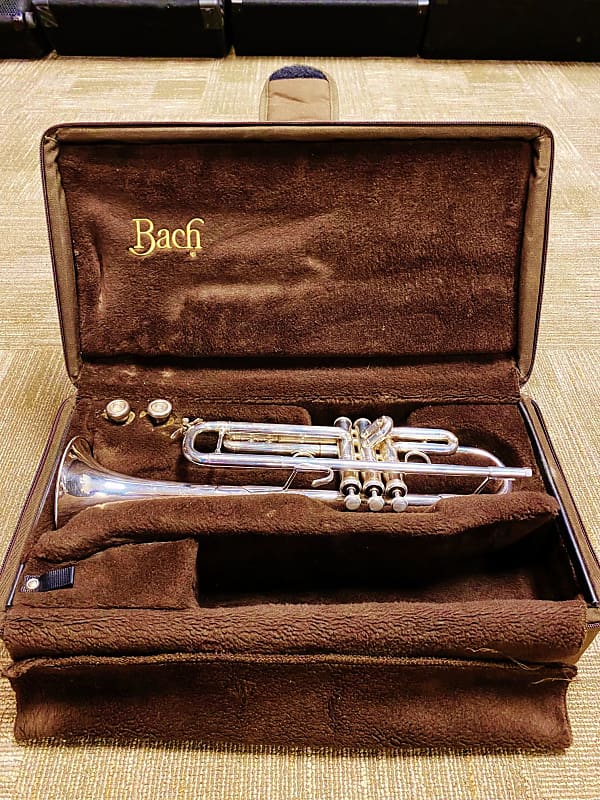 Bach Stradivarius 43 Bb Trumpet Reverse Leadpipe/Silver Reverb