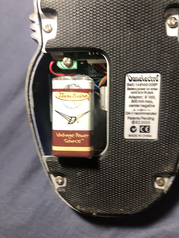 【超レア】Danelectro Blue Paisley Pure Drive Metal to the Pedal!! Danelectro Blue Paisley Pure Drive