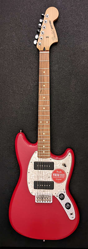 Fender Mustang 90 - Torino Red w/ Pau Ferro Fingerboard | Sweetwater